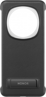 Honor Magic6 Pro beschermhoes met standaard, zwart