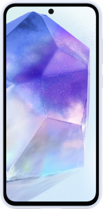 Samsung Galaxy A55 Silicone Hoesje, lichtblauw