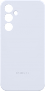 Samsung Galaxy A55 Silicone Hoesje, lichtblauw