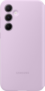 Samsung Galaxy A55 Smart View Portemonnee Hoesje, lavendel
