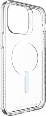 GEAR4 D3O Crystal Palace Snap Case, Apple iPhone 14 Pro Max, transparant