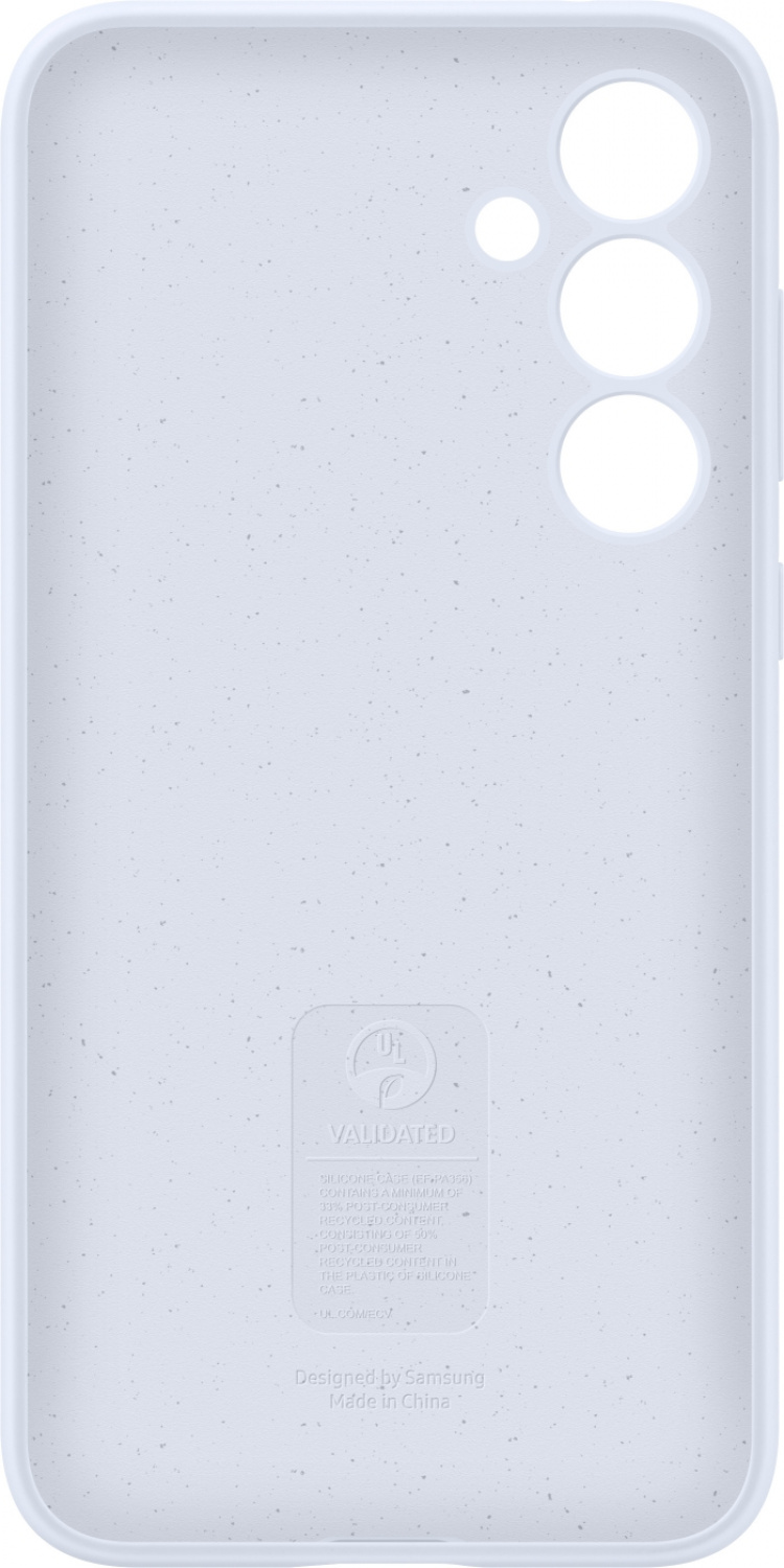 Samsung Galaxy A35 Silicone Hoesje, lichtblauw Samsung Galaxy A35 Silicone Hoesje, lichtblauw
