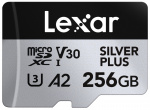 Lexar microSDXC Professional SILVER Plus UHS-I/U3/A2/4K R205/W150 (V30) - 256 GB