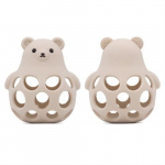Magni Bijtbal in teddybeer design, beige - (5734)