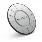 ParkOne Park Life - Elektronische parkeerschijf titanium zilver