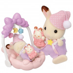 Sylvanian Families Sleepy Dream broers en zussen - (5806)
