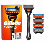 Gillette Fusion5 scheerapparaat voor mannen - Oranje/Zwart