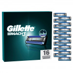 Gillette Mach3 scheermesjes - Blauw/Zwart - 16 stuks