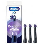 Oral B Oral-B iO serie stralend witte opzetborstels - zwart - 3 stuks