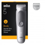 Braun Body Groomer Series 5 +2 Verzorgingshulpen - Grijs