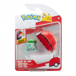 Pokémon Clip N Go Bulbasaur met pokebal (PKW3634)