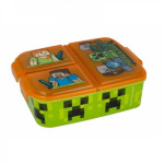 MINECRAFT Stor - Sandwichdoos met meerdere compartimenten - MINECRAFT (088808735-40420)