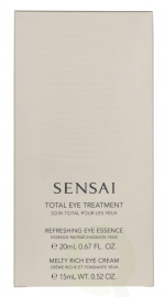 Sensai Total Eye Treatment Giftset 35 ml Refreshing Eye Essence 20ml/Melty Rich Eye Cream 15ml