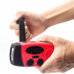 Denver Vevradio Solcell Lampa SCR-2005