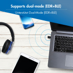 LogiLink USB-C-adapter Bluetooth 5.3 20m