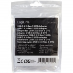 LogiLink Vinklad USB-C-kabel USB 3.2 15W 0,2m