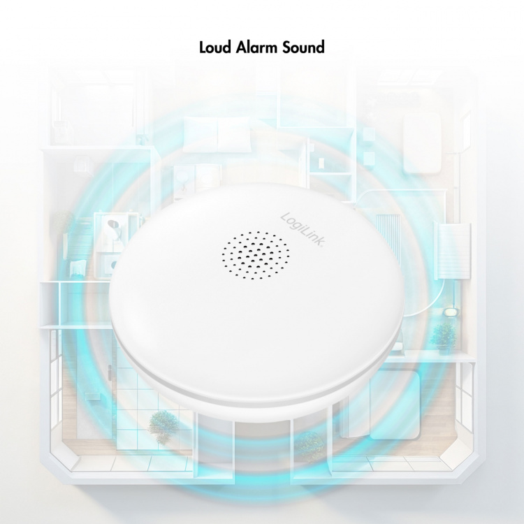 LogiLink Smart Vattanläckagesensor Wifi Tuya LogiLink Smart Vattanläckagesensor Wifi Tuya