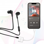 LogiLink USB-C-adapter med 1 x ljudport, 1 x USB-C PD 60W Vit LogiLink USB-C-adapter med 1 x ljudport, 1 x USB-C PD 60W Vit