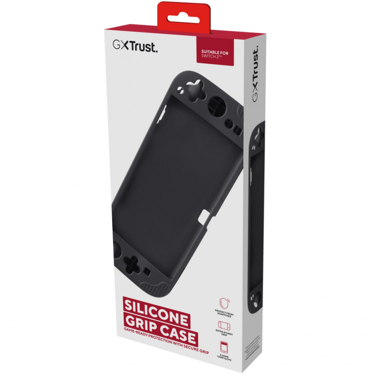 Trust GXT 1253 Silikonskydd Nintendo Switch 2 Svart Trust GXT 1253 Silikonskydd Nintendo Switch 2 Svart