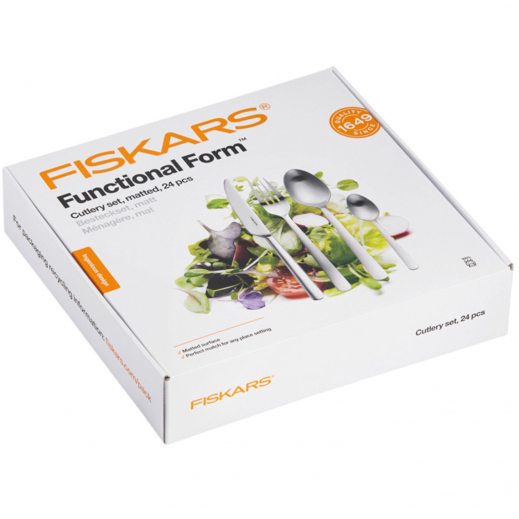 Fiskars Bestickset FF matt 24-delar i gåvoask Fiskars Bestickset FF matt 24-delar i gåvoask