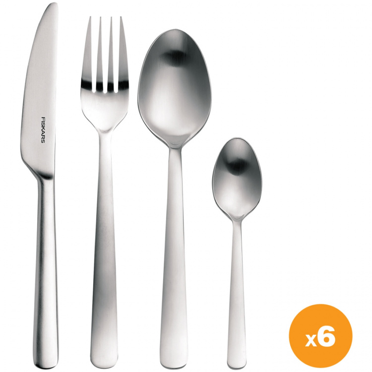 Fiskars Bestickset FF matt 24-delar i gåvoask Fiskars Bestickset FF matt 24-delar i gåvoask