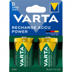 Varta Laddningsbart batteri D / LR20 3000 mAh 2-pack Varta Laddningsbart batteri D / LR20 3000 mAh 2-pack