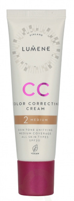Lumene CC Color Correcting Cream SPF20 30 ml #2 Medium