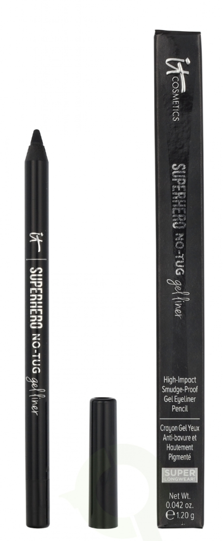 IT Cosmetics Superhero No Pull Gel Eyeliner 1.2 g Super Black