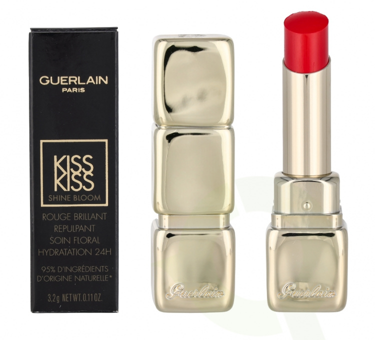 Guerlain Kiss Kiss Shine Bloom Lip Colour 3.2 g #775 Poppy Kiss