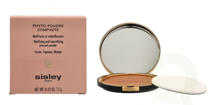 Sisley Phyto-Poudre Compacte Matt. And Beaut. Pressed Powder 12 g #4 Bronze