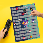 Mad Monkey Scratch Poster Top 100 80s & 90s films