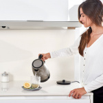 BLACK+DECKER Vattenkokare 2200W 1,7L Borstat Rostfritt Stål BLACK+DECKER Vattenkokare 2200W 1,7L Borstat Rostfritt Stål