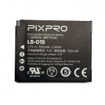 Kodak Batteri För Pixpro Wpz Lb-015 3.7v/700mah