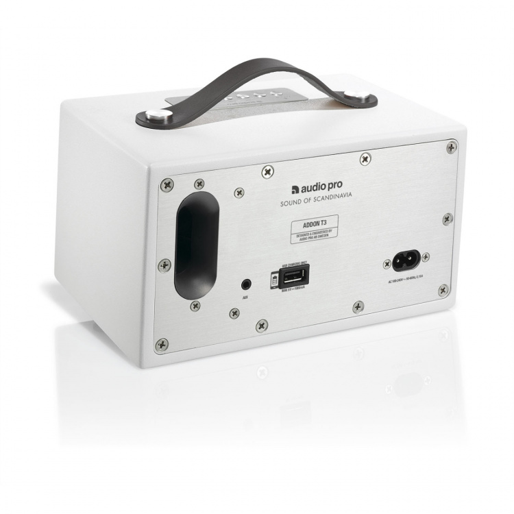 Audio Pro Högtalare Addon T3+ Trådlös Bärbar Vit