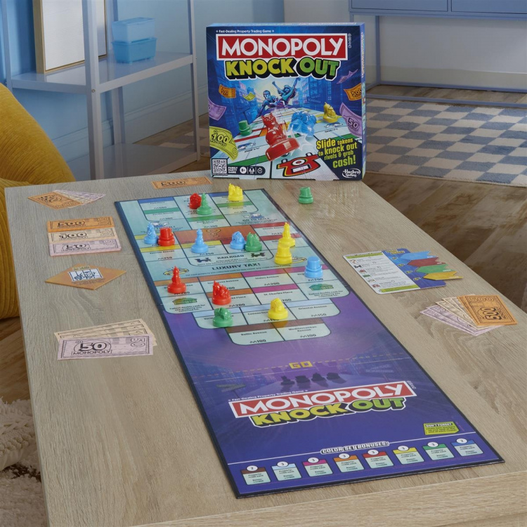 Hasbro Brädspel Monopoly Knockout (SE)