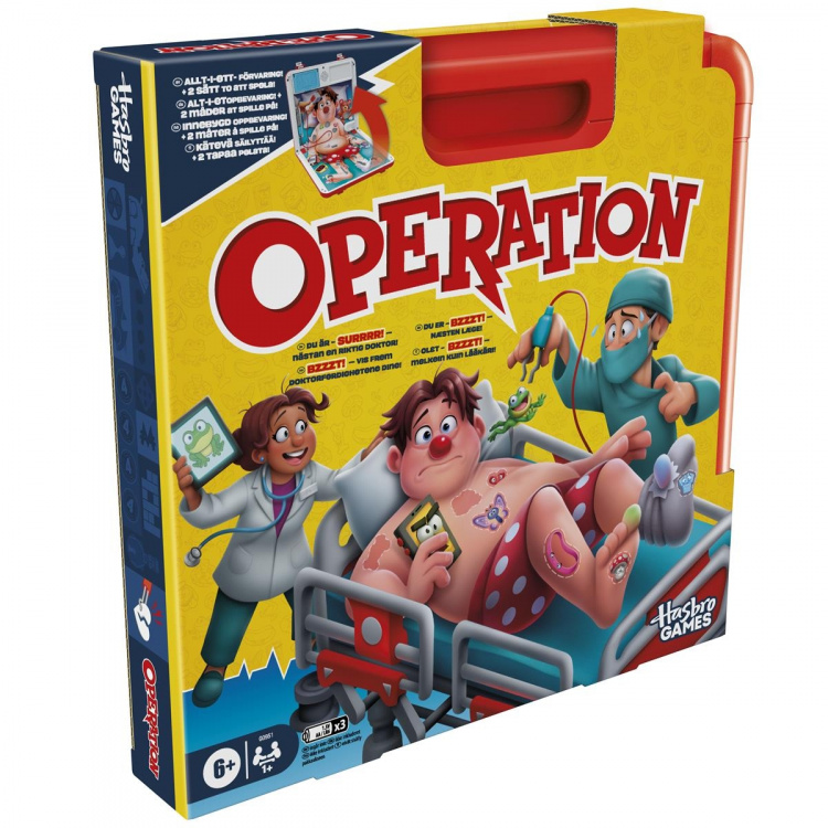 Hasbro Brädspel Operation Refresh