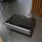 MELISSA Panini grill en contactgrill met antiaanbaklaag en oververhittingsbeveiliging 1000W Zwart MELISSA Panini grill en contactgrill met antiaanbaklaag en oververhittingsbeveiliging 1000W Zwart