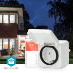 Nedis SmartLife Slimme Stekker | IP44 | Energiemeter | 3680 W | Randaarde stekker | -25 - 55 °C | Android™ / IOS | Grijs / Wit | 1 Stuks Nedis SmartLife Slimme Stekker | IP44 | Energiemeter | 3680 W | Randaarde stekker | -25 - 55 °C | Android™ / IOS | Grijs / Wit | 1 Stuks
