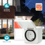 Nedis SmartLife Slimme Stekker | IP44 | Energiemeter | 3680 W | Randaarde stekker | -25 - 55 °C | Android™ / IOS | Grijs / Wit | 1 Stuks Nedis SmartLife Slimme Stekker | IP44 | Energiemeter | 3680 W | Randaarde stekker | -25 - 55 °C | Android™ / IOS | Grijs / Wit | 1 Stuks