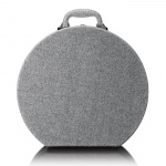 Lenco Houten retro platenspeler met ingebouwde speakers, Bluetooth® en AT3600L cassette Grijs