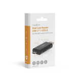 Nedis Kaartlezer | microSD (TF) / microSDHC (TF) / microSDXC (TF) / SD / SDHC / SDXC | USB 3.2 Gen1