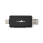 Nedis Kaartlezer | microSD (TF) / microSDHC (TF) / microSDXC (TF) / SD / SDHC / SDXC | USB 3.2 Gen1