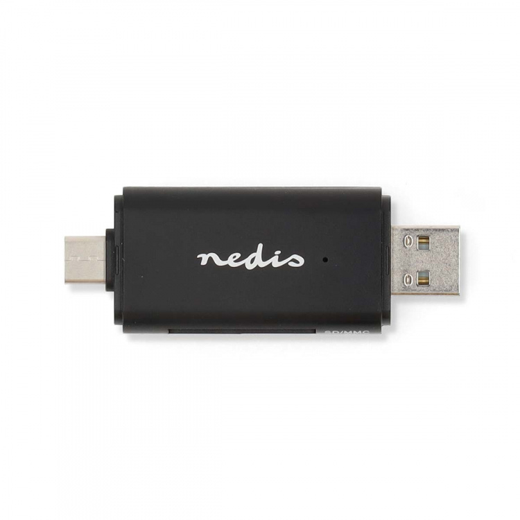 Nedis Kaartlezer | microSD (TF) / microSDHC (TF) / microSDXC (TF) / SD / SDHC / SDXC | USB 3.2 Gen1