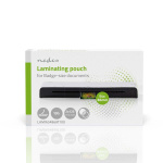 Nedis Lamineerhoes | 54x86mm | Dikte: 125 µm | Verpakt per: 100 Stuks | PET | Transparant