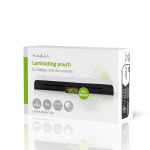 Nedis Lamineerhoes | 54x86mm | Dikte: 125 µm | Verpakt per: 100 Stuks | PET | Transparant