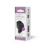 Nedis Oplader | 35 W | GaN | PD3.0 | Snellaad functie | 1.75 / 2.33 / 2.92 / 3.0 A | Outputs: 2 | 2x USB-C™ | Automatische Voltage Selectie | Zwart Nedis Oplader | 35 W | GaN | PD3.0 | Snellaad functie | 1.75 / 2.33 / 2.92 / 3.0 A | Outputs: 2 | 2x USB-C™ | Automatische Voltage Selectie | Zwart