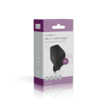 Nedis Oplader | 70 W | GaN | PD3.0 | Snellaad functie | 1.5 / 2.25 / 2.5 / 3.0 / 3.5 A | Outputs: 3 | USB-A / 2x USB-C™ | Automatische Voltage Selectie | Zwart