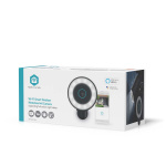 Nedis SmartLife Camera voor Buiten | Spotlight | 4K / 3840x2160 | IP65 | Cloud Opslag (optioneel) / microSD (niet inbegrepen) / Onvif | 5 V DC | Met bewegingssensor | Nachtzicht | Zwart
