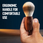 King C. Gillette Shaving Brush - Rakborste med trähandtag