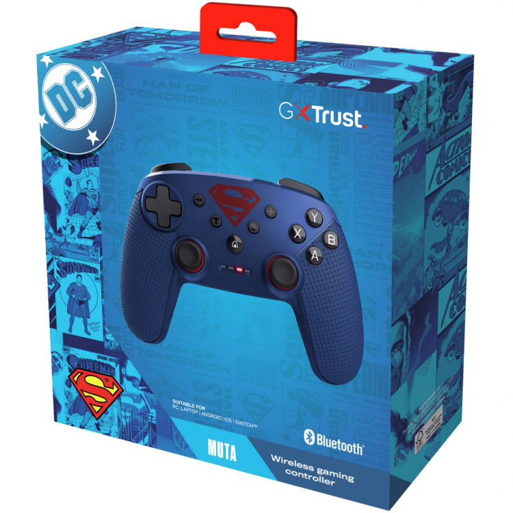 Trust GXT 542SM Muta Trådlös handkontroll Superman Trust GXT 542SM Muta Trådlös handkontroll Superman